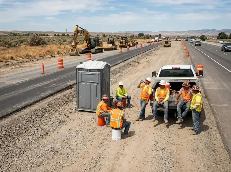 highway-road-construction-crew-007 — frequently asked questions, Porta Potty and Restroom Rentals in Watseka, IL